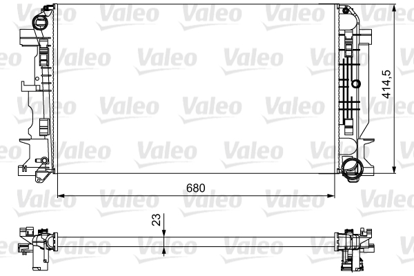 Radiateur, refroidissement du moteur | VALEO