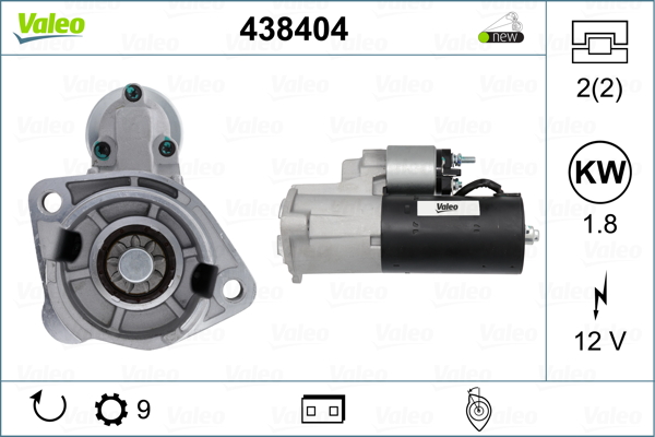 Démarreur PIÈCE NEUVE | VALEO