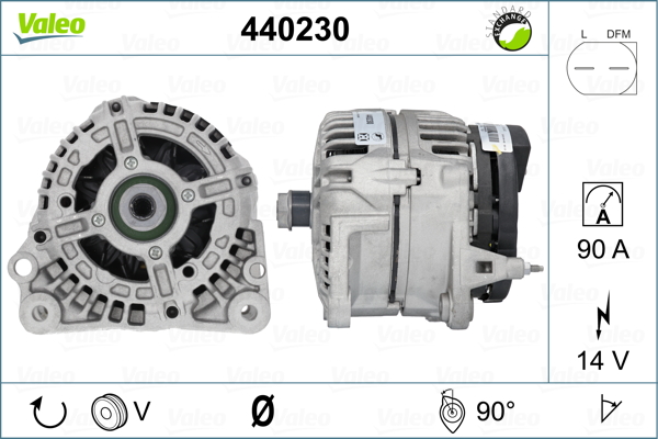 Alternateur REMANUFACTURED PREMIUM | VALEO