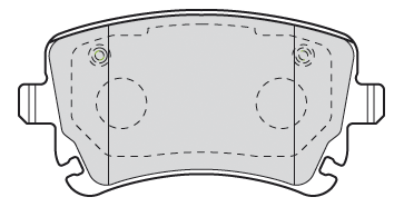 Kit de plaquettes de frein, frein à disque FIRST | VALEO