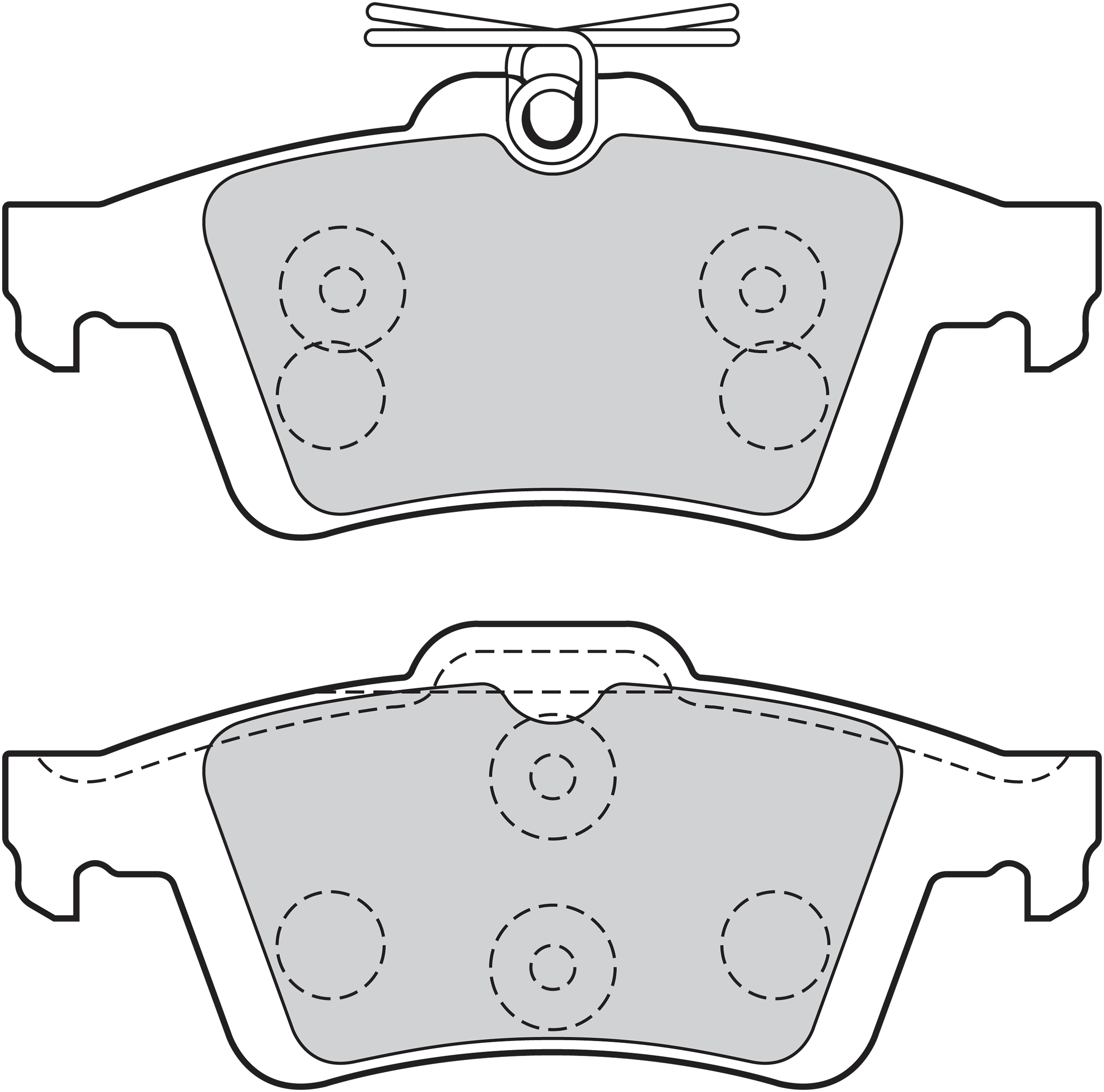 Kit de plaquettes de frein, frein à disque FIRST | VALEO
