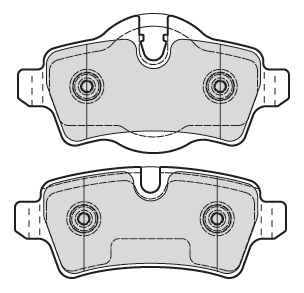 Kit de plaquettes de frein, frein à disque FIRST | VALEO