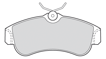 Kit de plaquettes de frein, frein à disque FIRST | VALEO