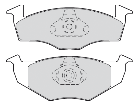 Kit de plaquettes de frein, frein à disque FIRST | VALEO