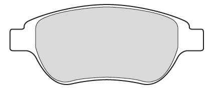 Kit de plaquettes de frein, frein à disque FIRST | VALEO