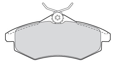 Kit de plaquettes de frein, frein à disque FIRST | VALEO