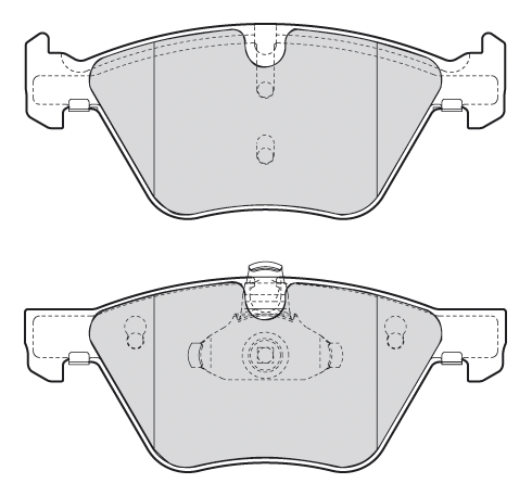 Kit de plaquettes de frein, frein à disque FIRST | VALEO