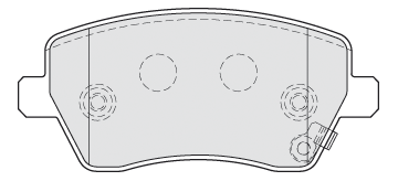 Kit de plaquettes de frein, frein à disque FIRST | VALEO