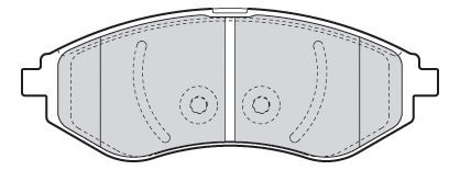 Kit de plaquettes de frein, frein à disque FIRST | VALEO