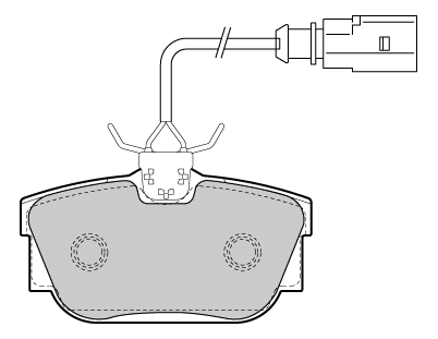 Kit de plaquettes de frein, frein à disque FIRST | VALEO