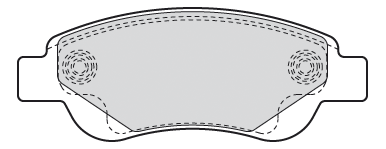 Kit de plaquettes de frein, frein à disque FIRST | VALEO