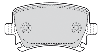 Kit de plaquettes de frein, frein à disque FIRST | VALEO