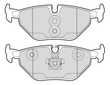 Kit de plaquettes de frein, frein à disque FIRST | VALEO