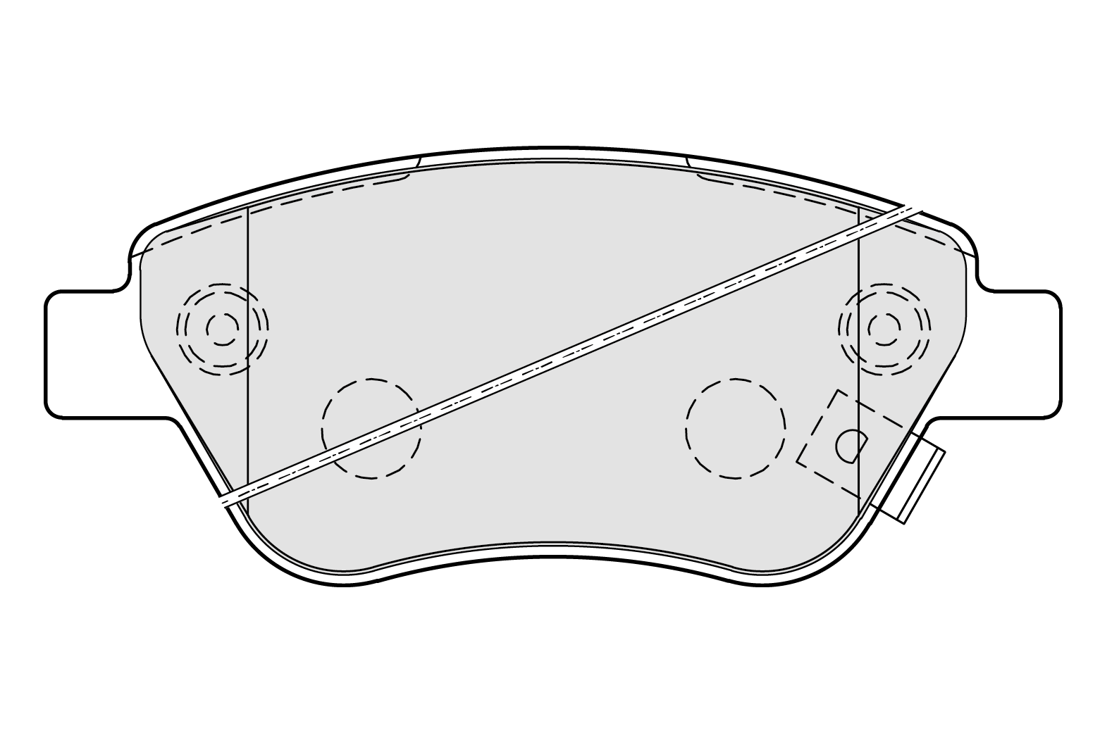 Kit de plaquettes de frein, frein à disque FIRST | VALEO