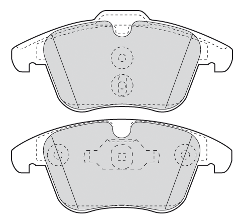 Kit de plaquettes de frein, frein à disque FIRST | VALEO