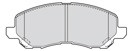 Kit de plaquettes de frein, frein à disque FIRST | VALEO