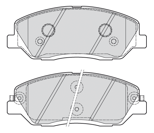 Kit de plaquettes de frein, frein à disque FIRST | VALEO