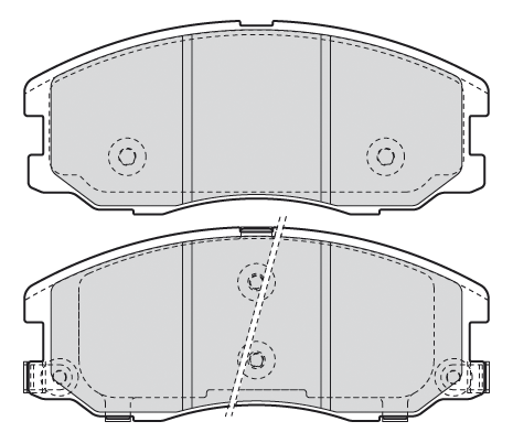 Kit de plaquettes de frein, frein à disque FIRST | VALEO