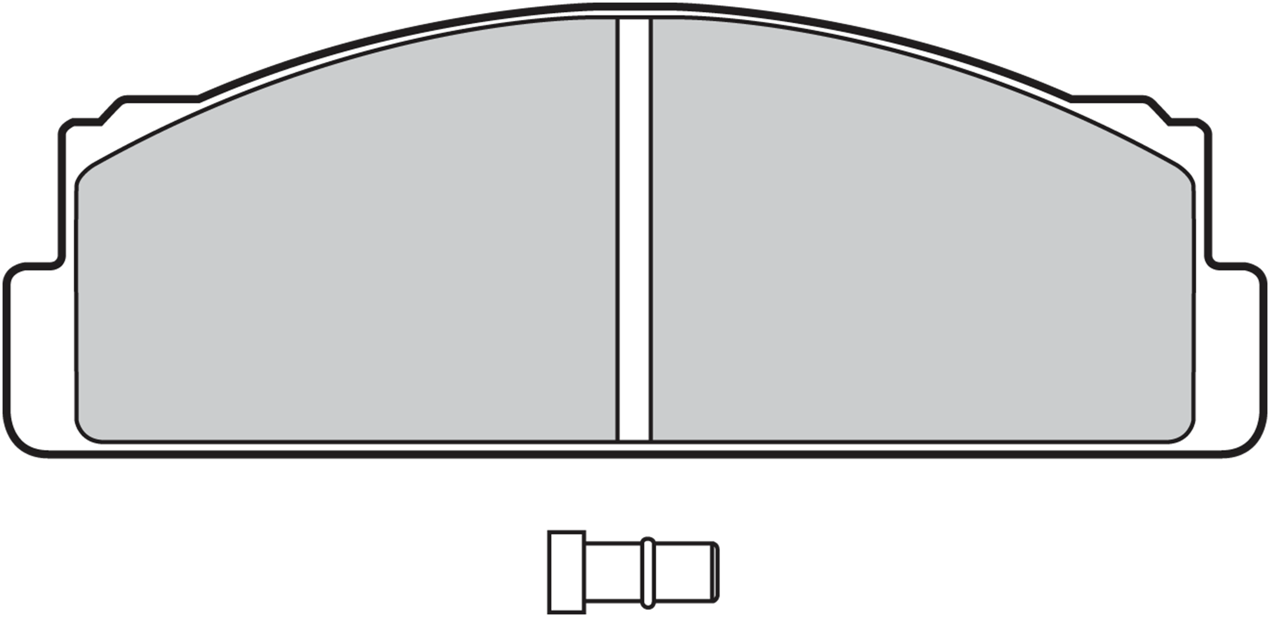 Jeu de 4 plaquettes de frein | VALEO