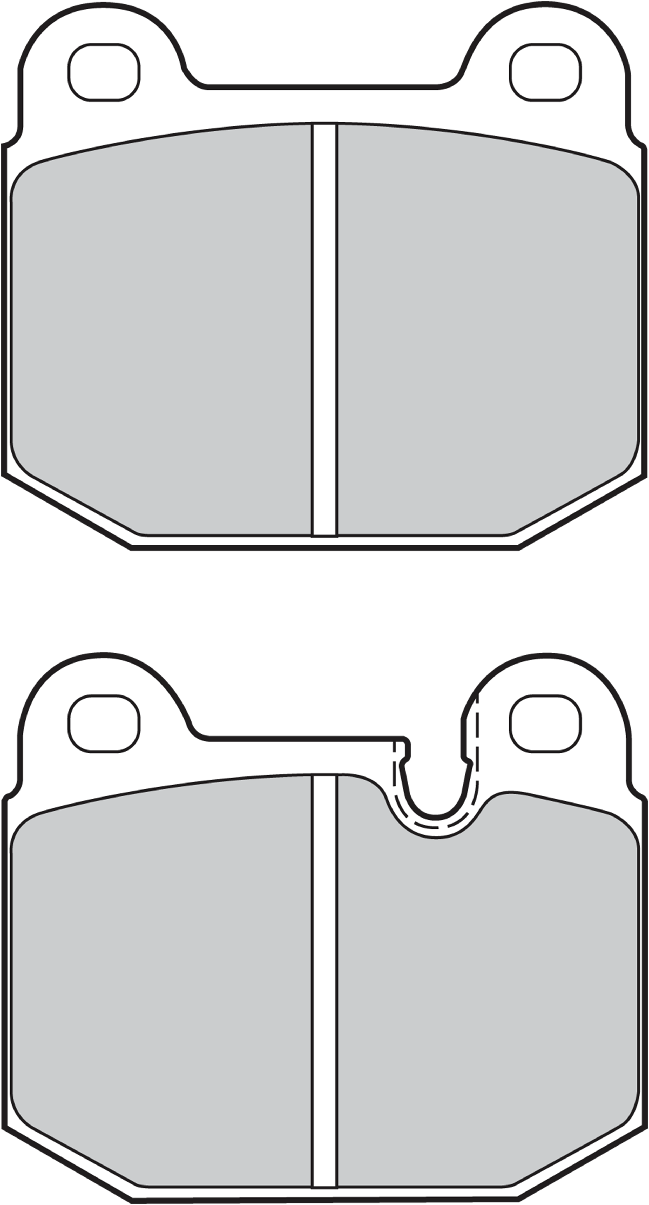 Jeu de 4 plaquettes de frein | VALEO