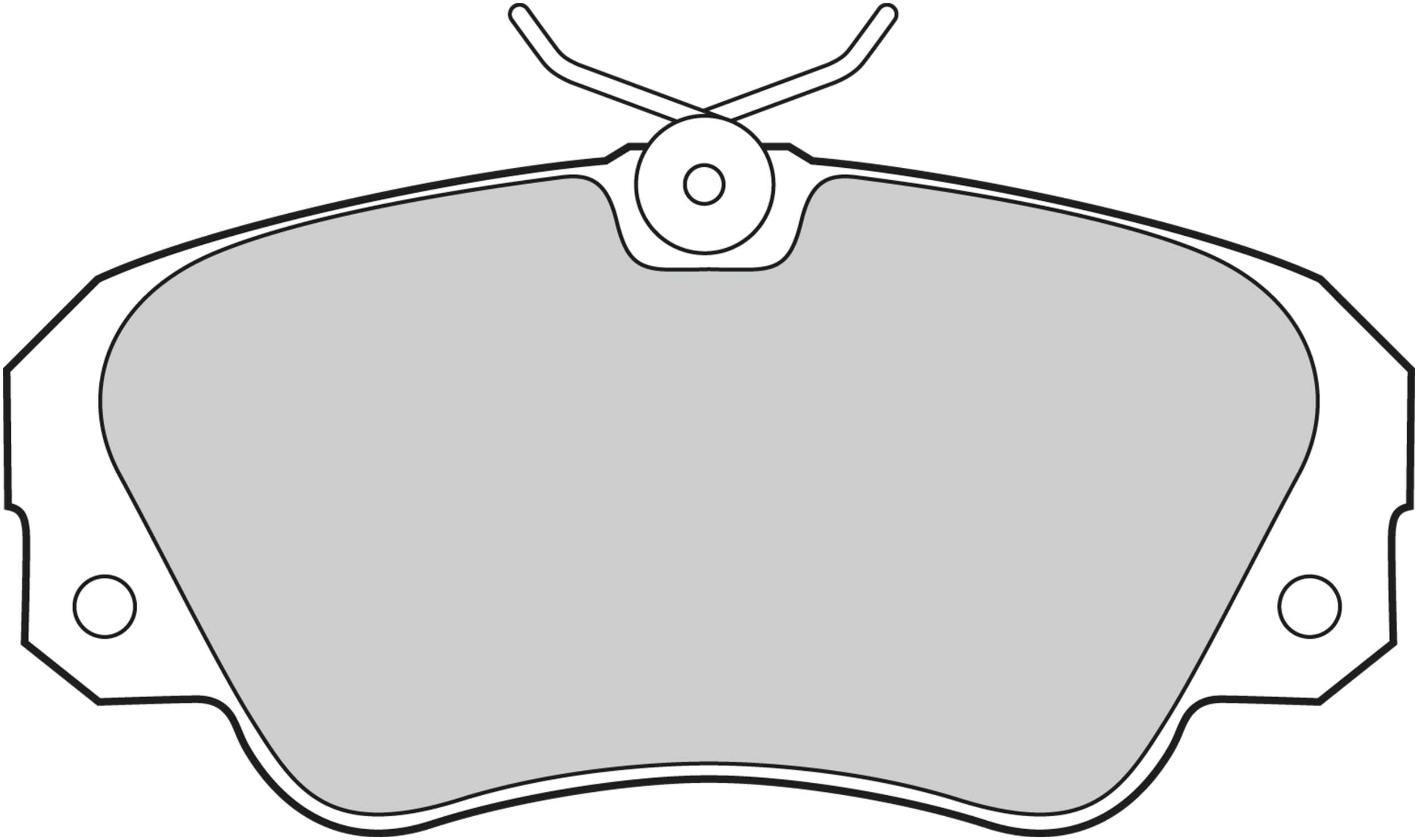 Jeu de 4 plaquettes de frein | VALEO