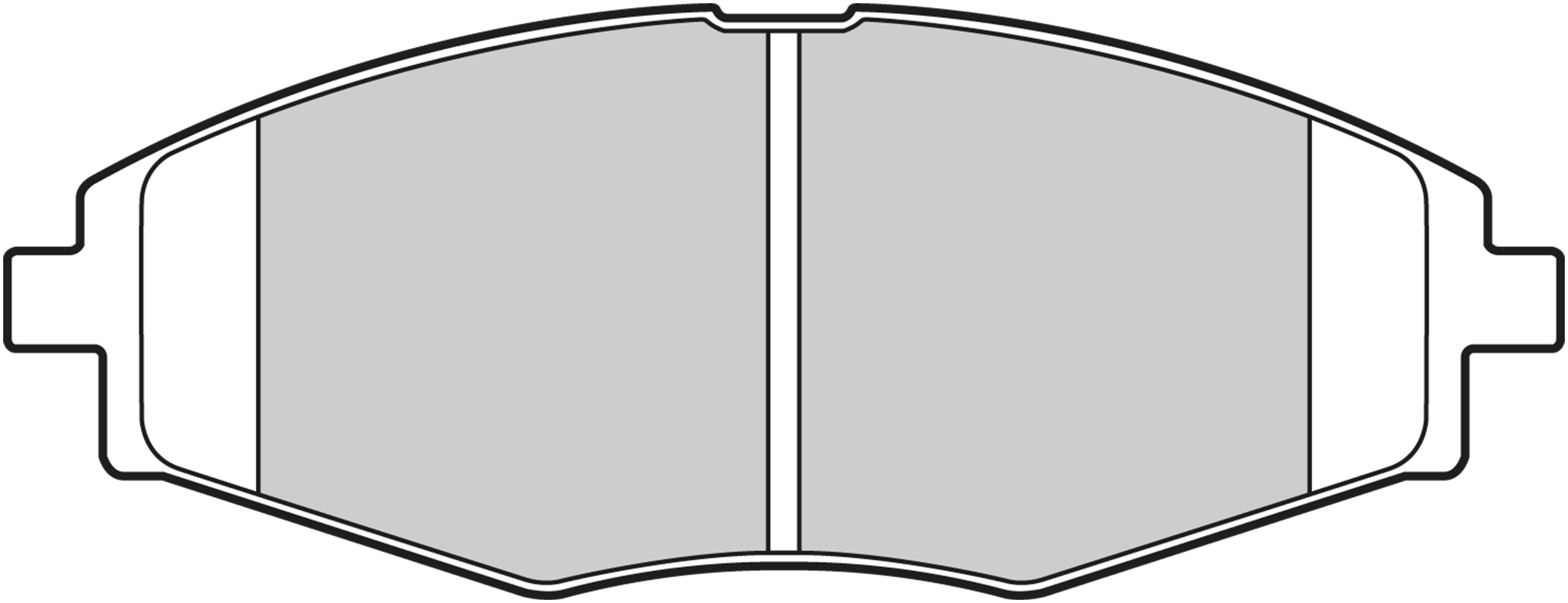 Jeu de 4 plaquettes de frein | VALEO