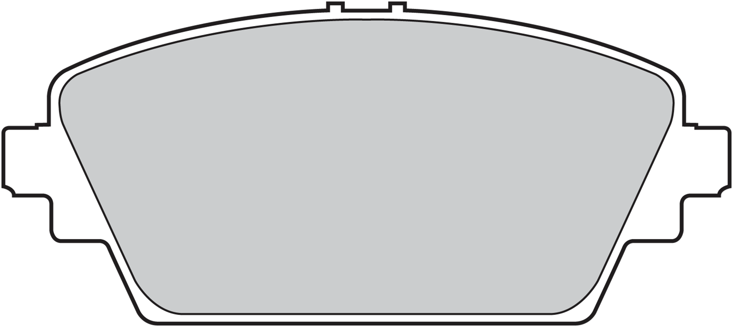 Jeu de 4 plaquettes de frein | VALEO