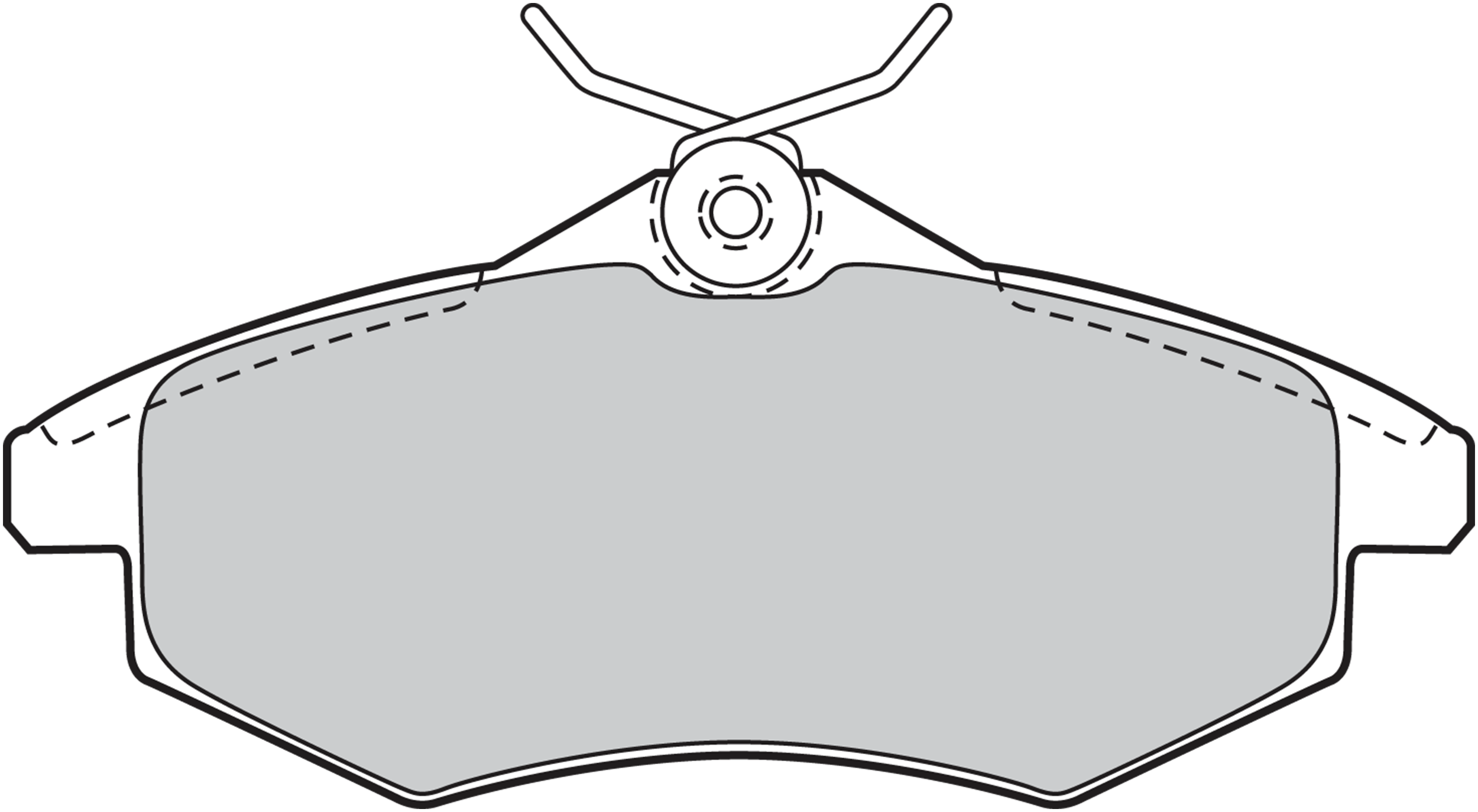 Jeu de 4 plaquettes de frein | VALEO