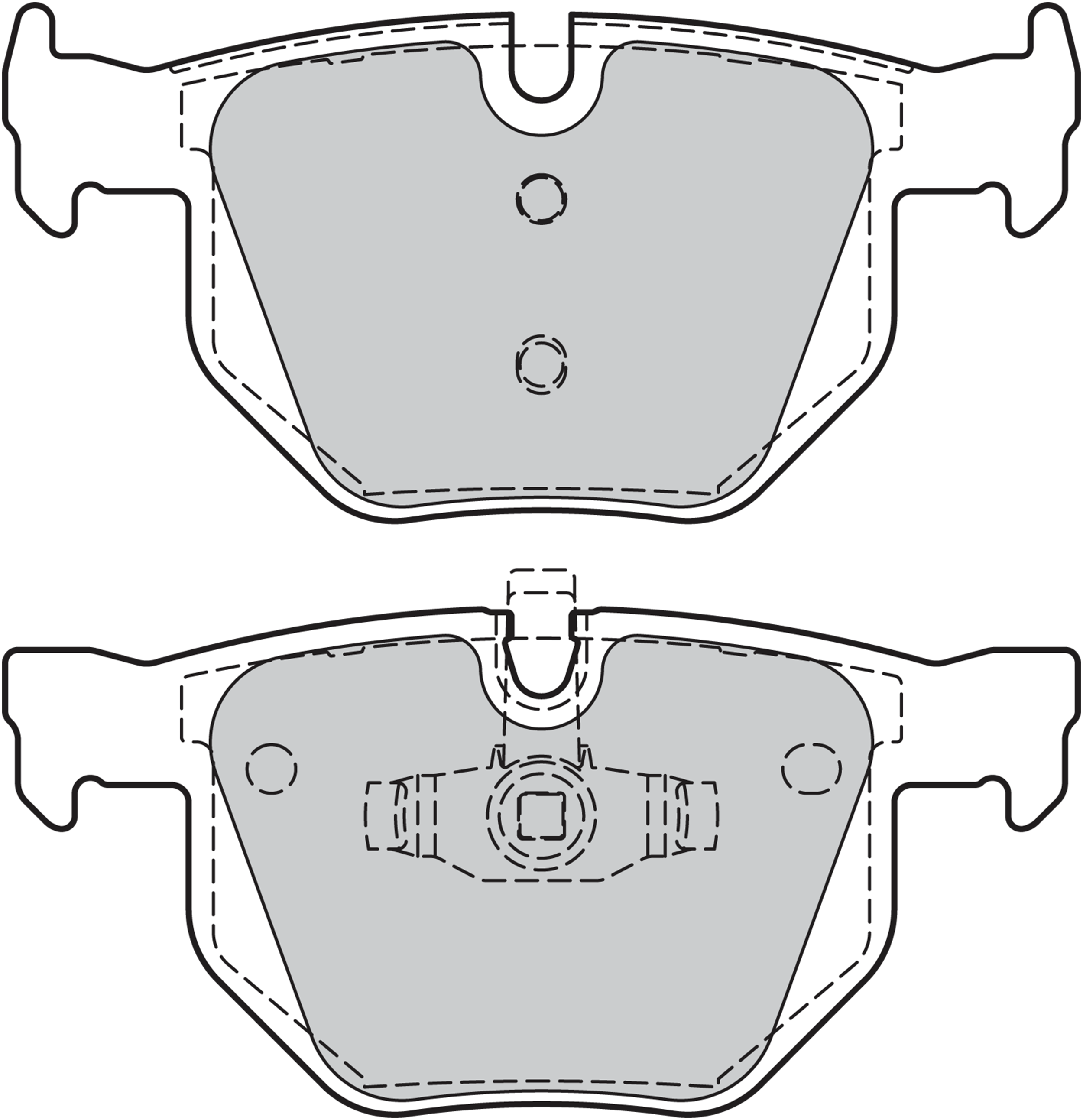 Jeu de 4 plaquettes de frein | VALEO