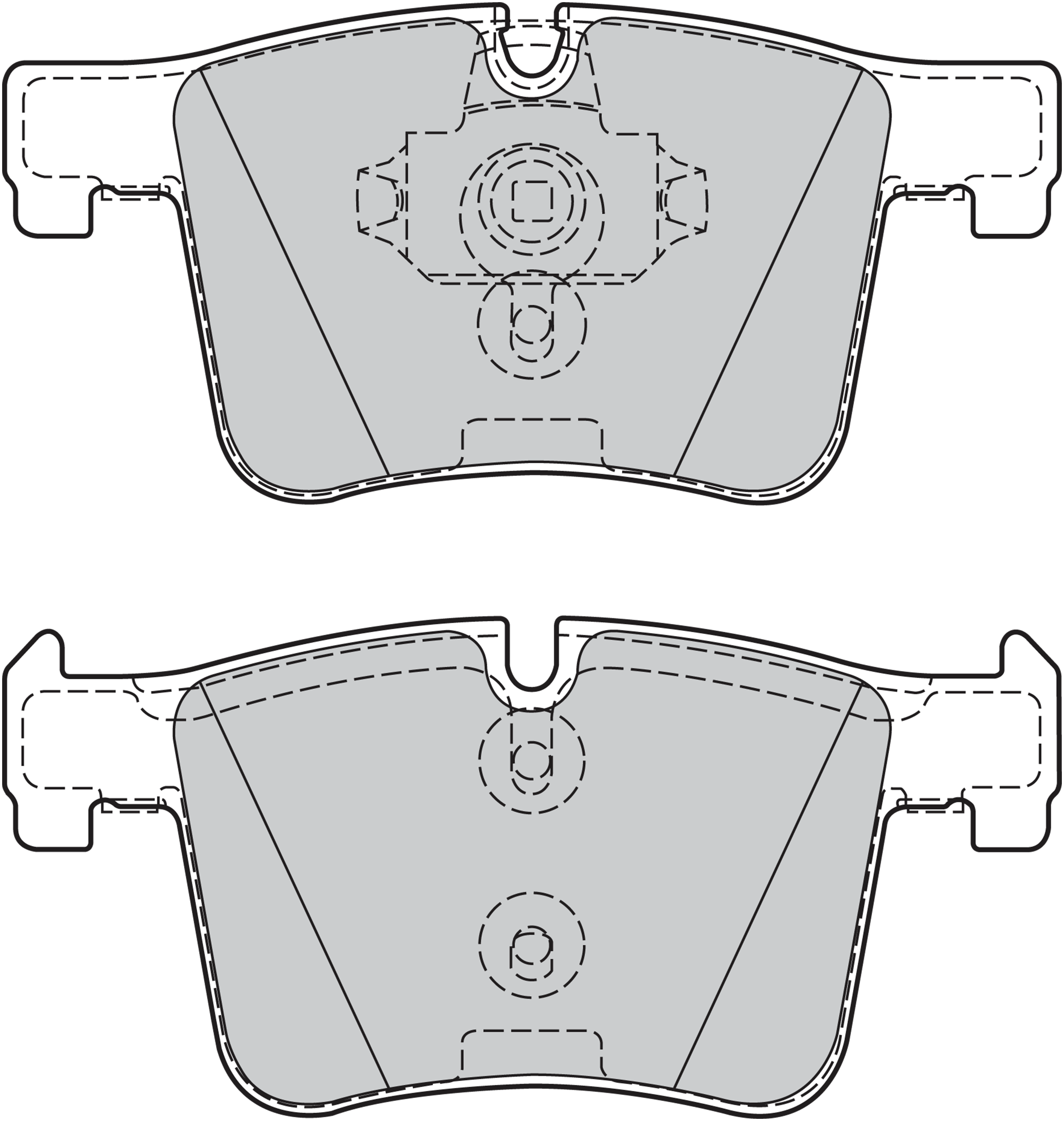 Jeu de 4 plaquettes de frein | VALEO