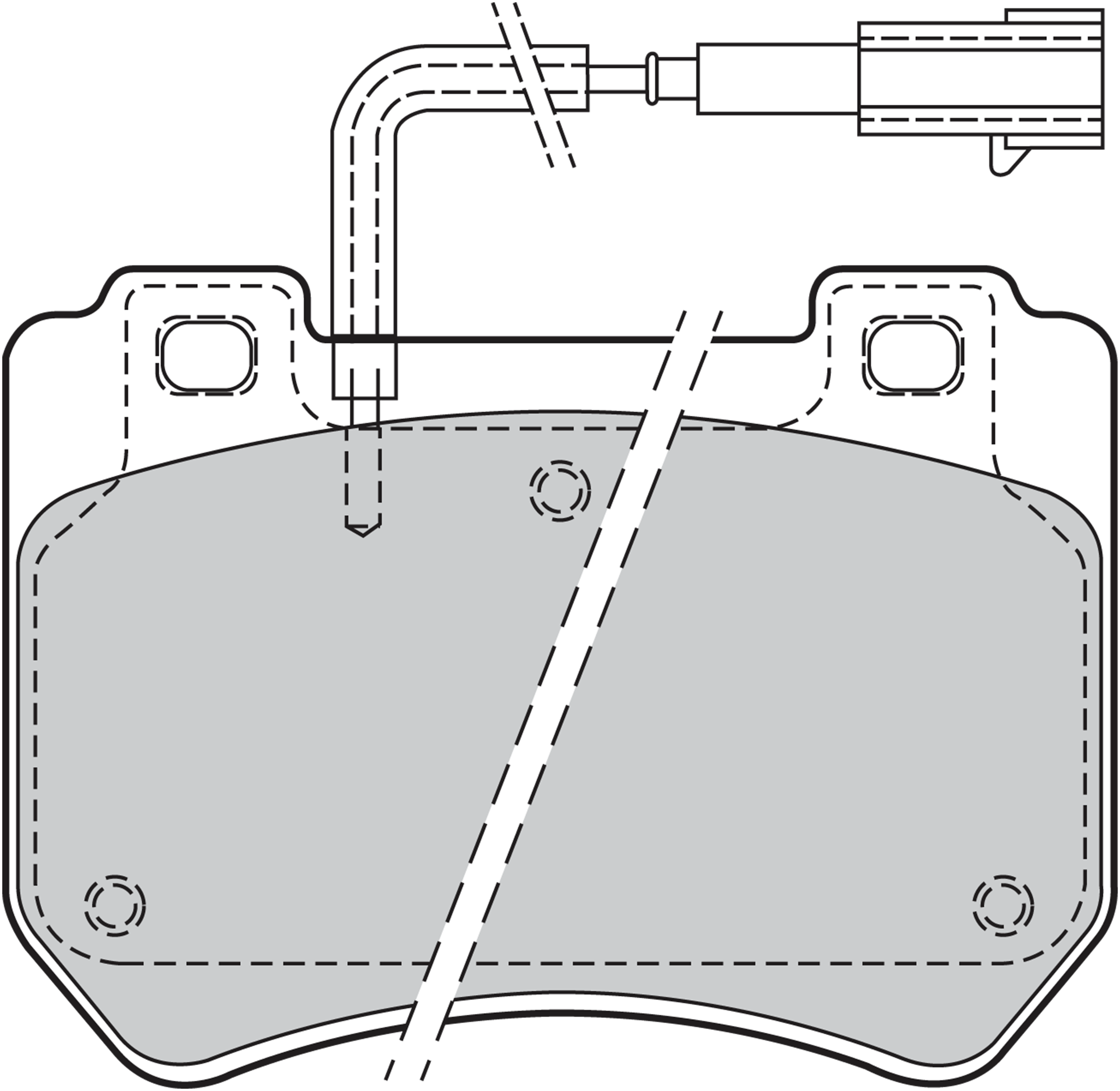 Jeu de 4 plaquettes de frein | VALEO