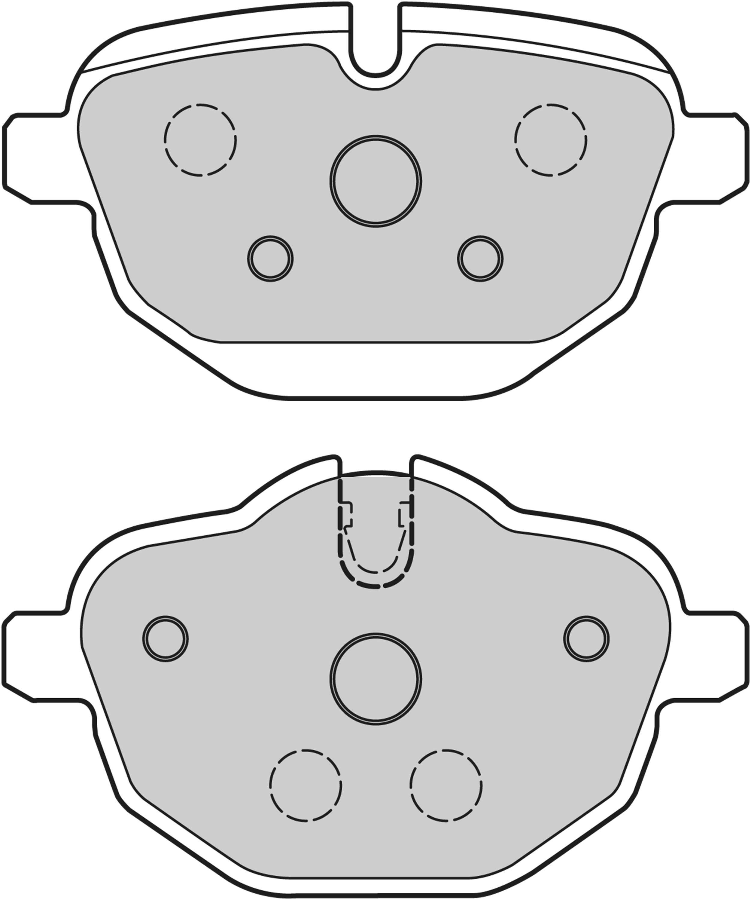 Jeu de 4 plaquettes de frein | VALEO
