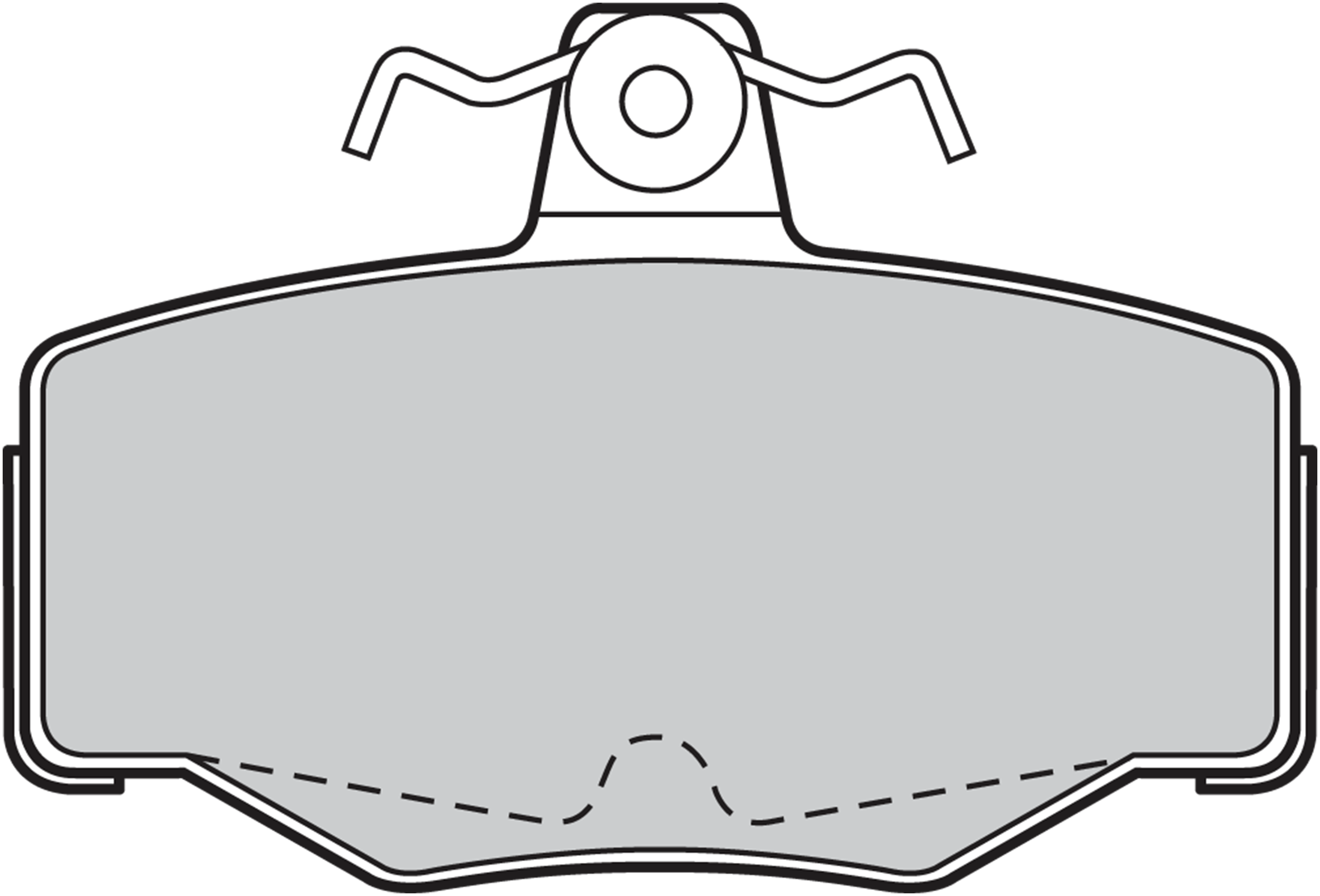 Jeu de 4 plaquettes de frein | VALEO