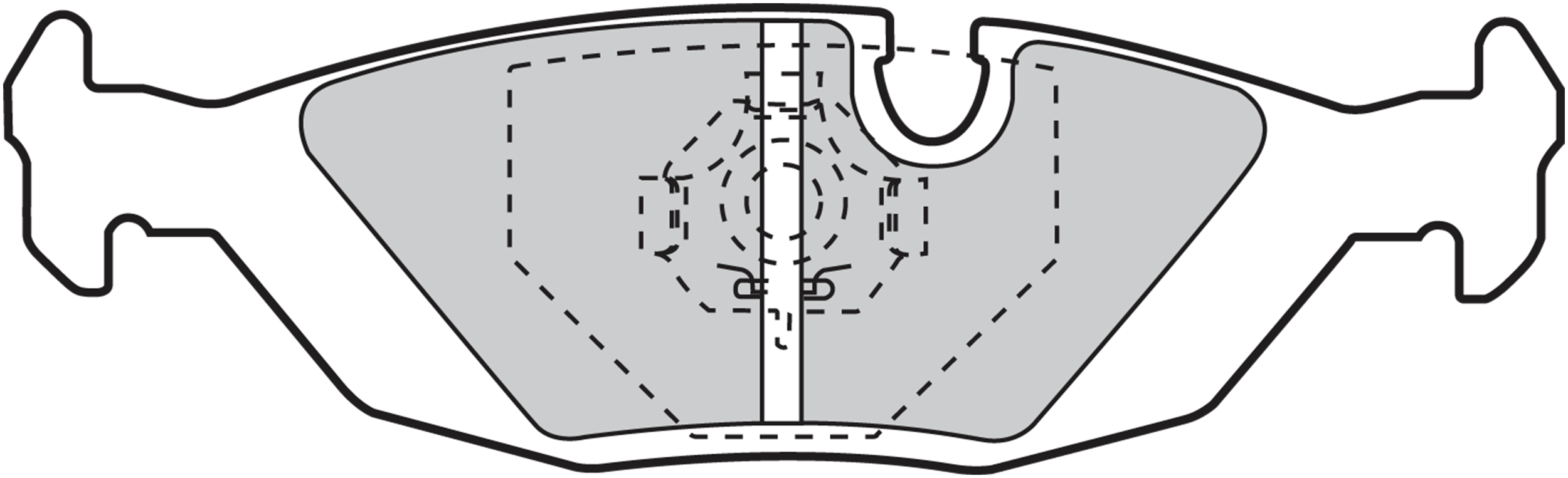 Jeu de 4 plaquettes de frein | VALEO