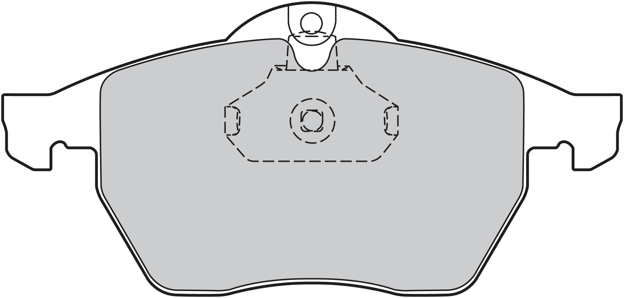 Jeu de 4 plaquettes de frein | VALEO
