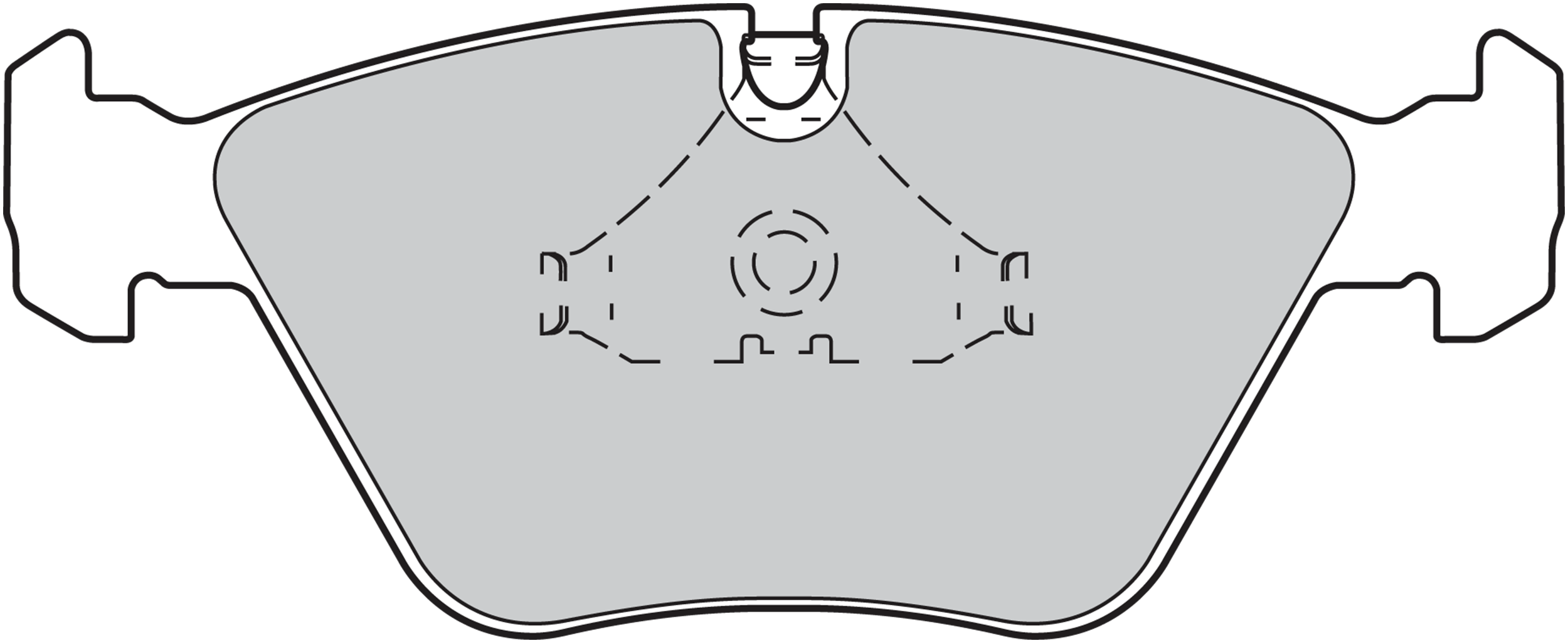 Jeu de 4 plaquettes de frein | VALEO