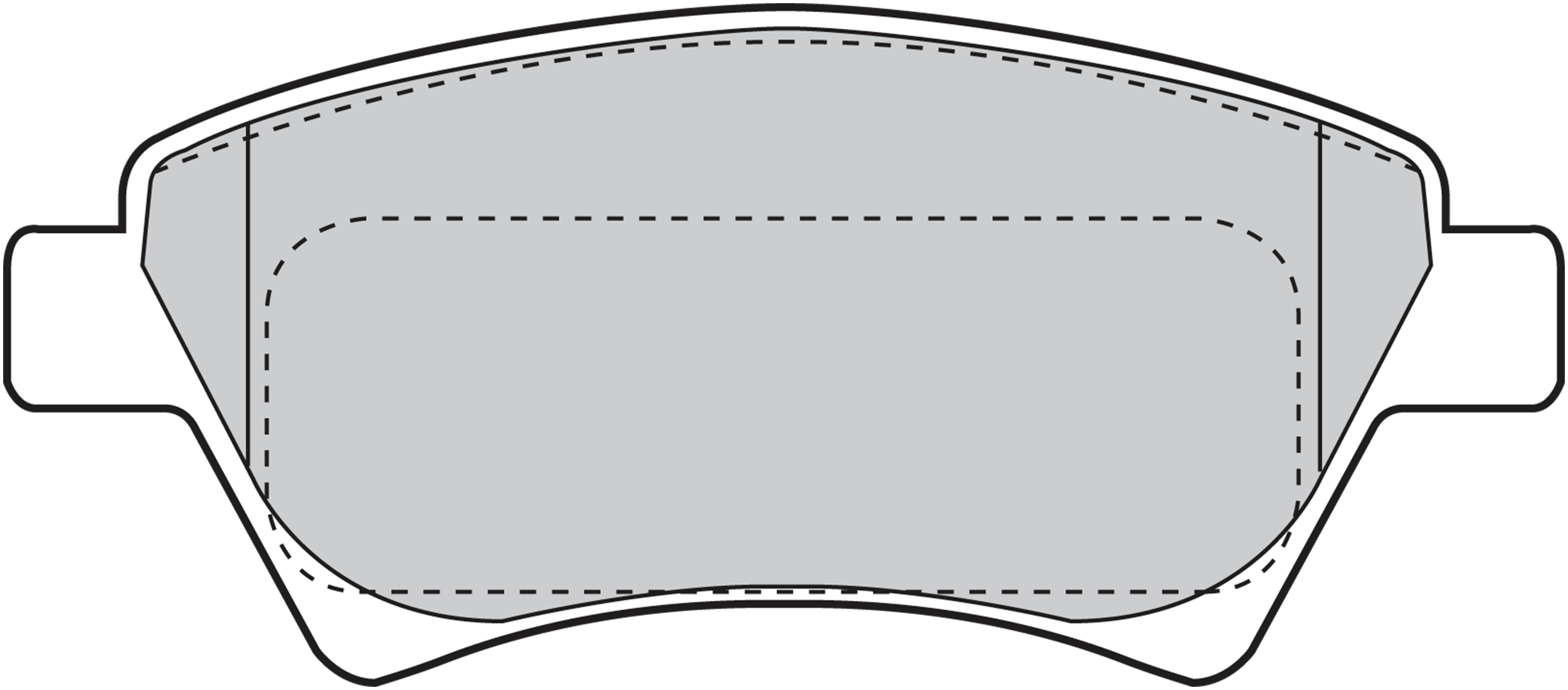 Jeu de 4 plaquettes de frein | VALEO