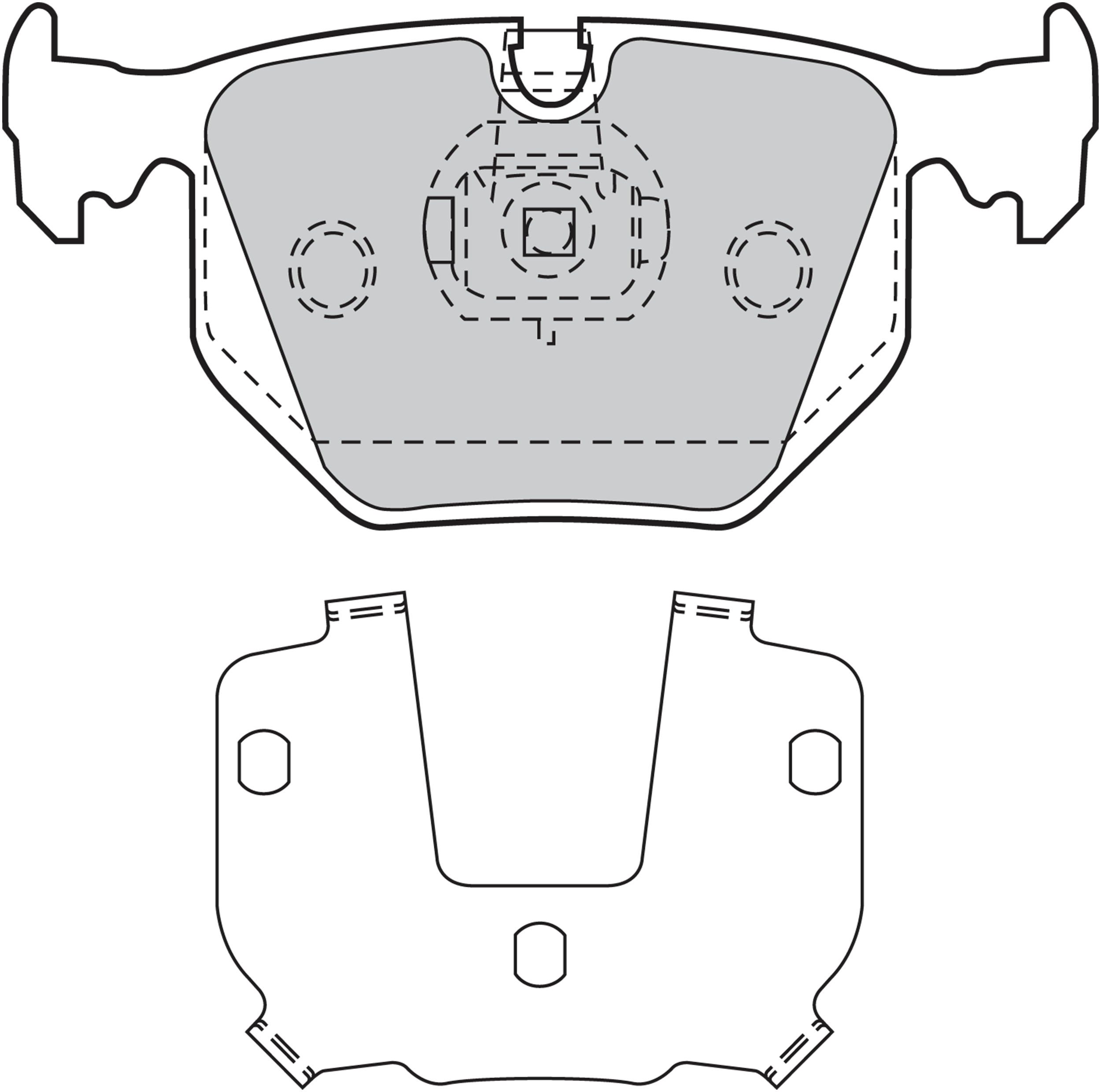 Jeu de 4 plaquettes de frein | VALEO