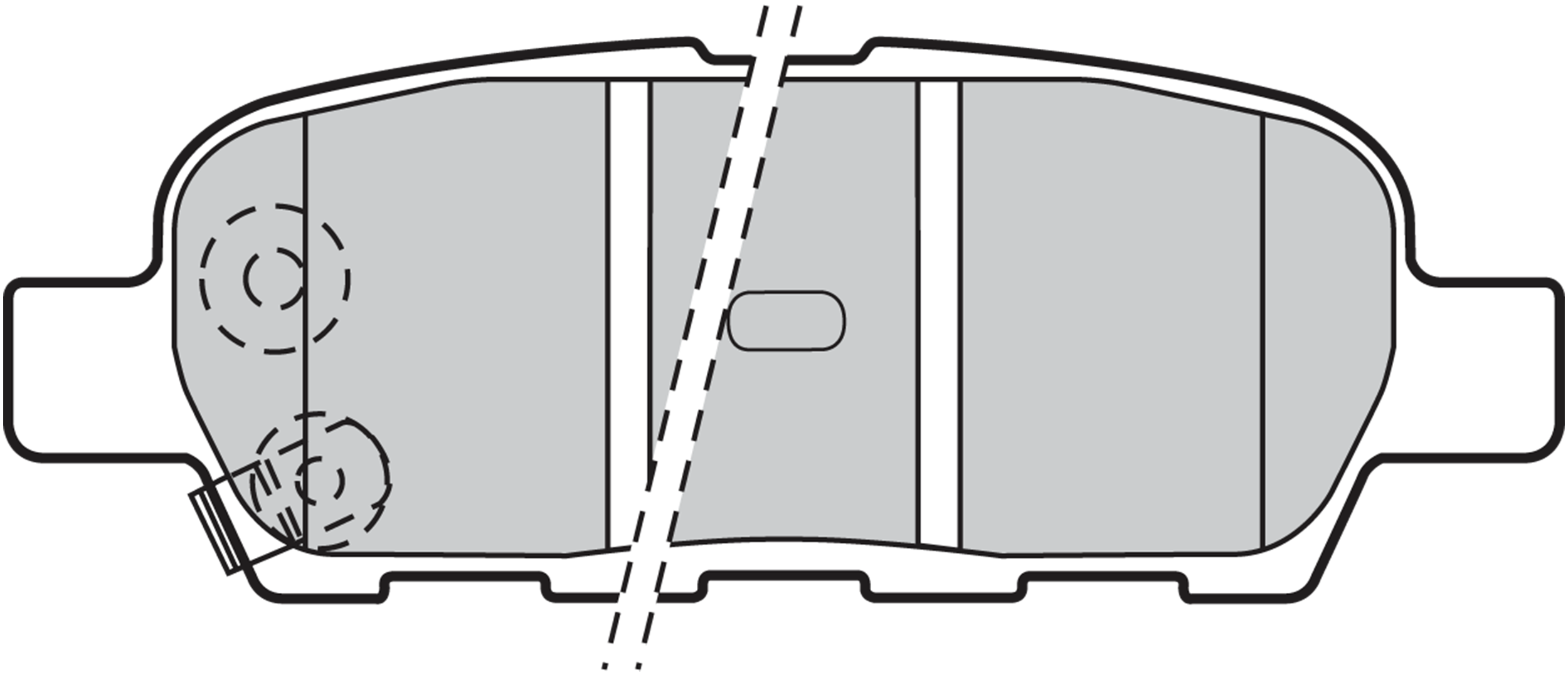 Jeu de 4 plaquettes de frein | VALEO