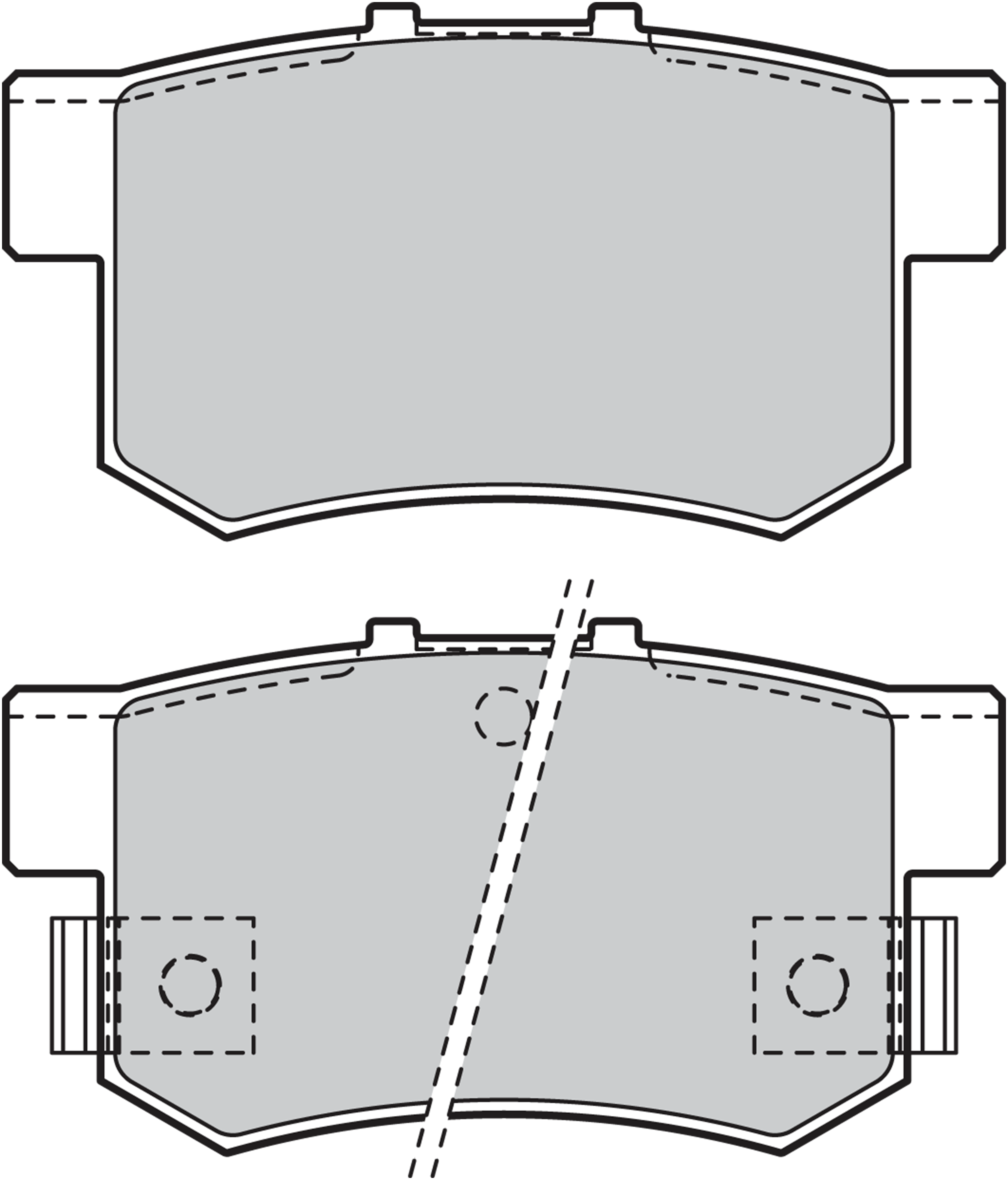 Jeu de 4 plaquettes de frein | VALEO