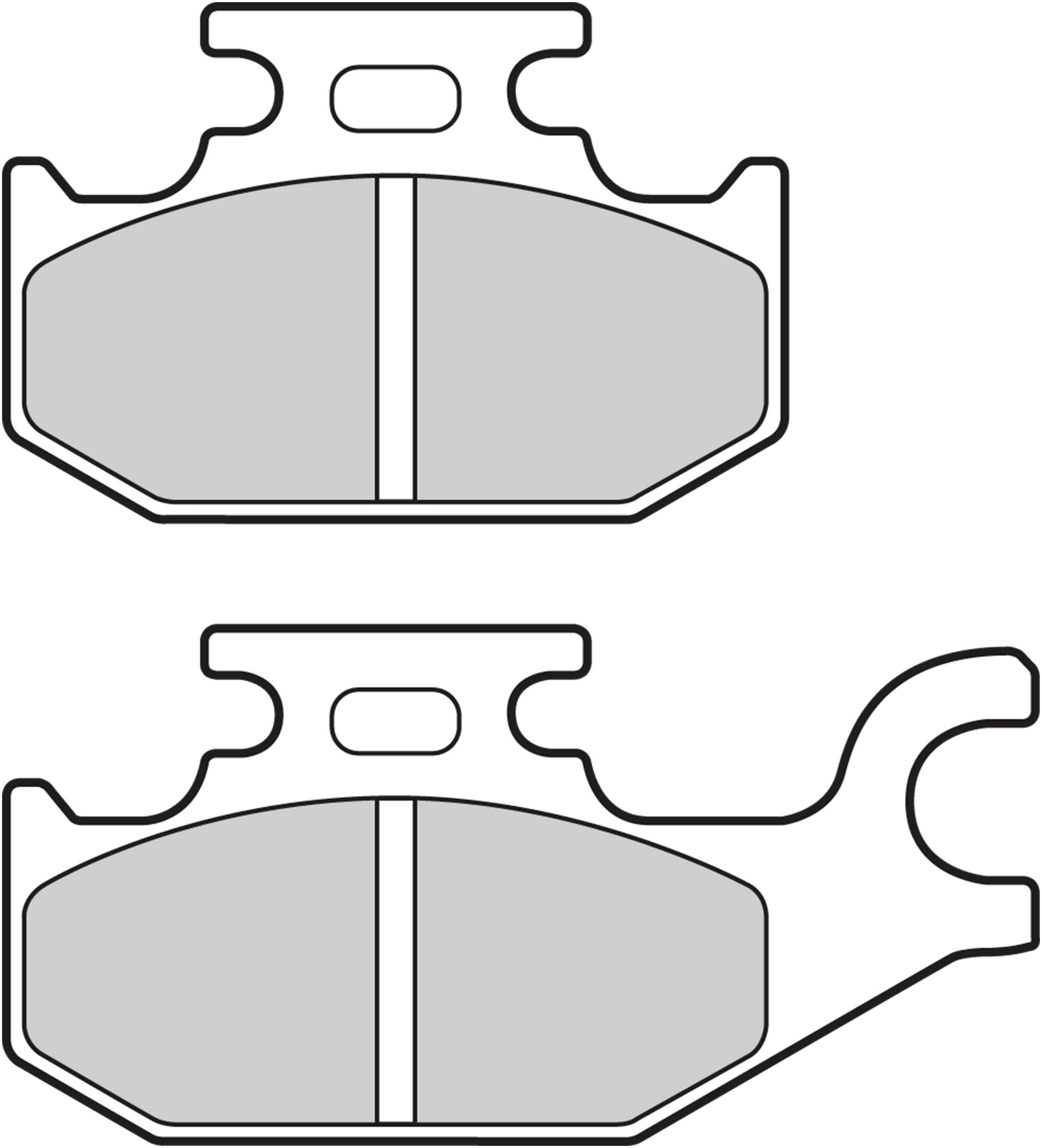 Jeu de 4 plaquettes de frein | VALEO