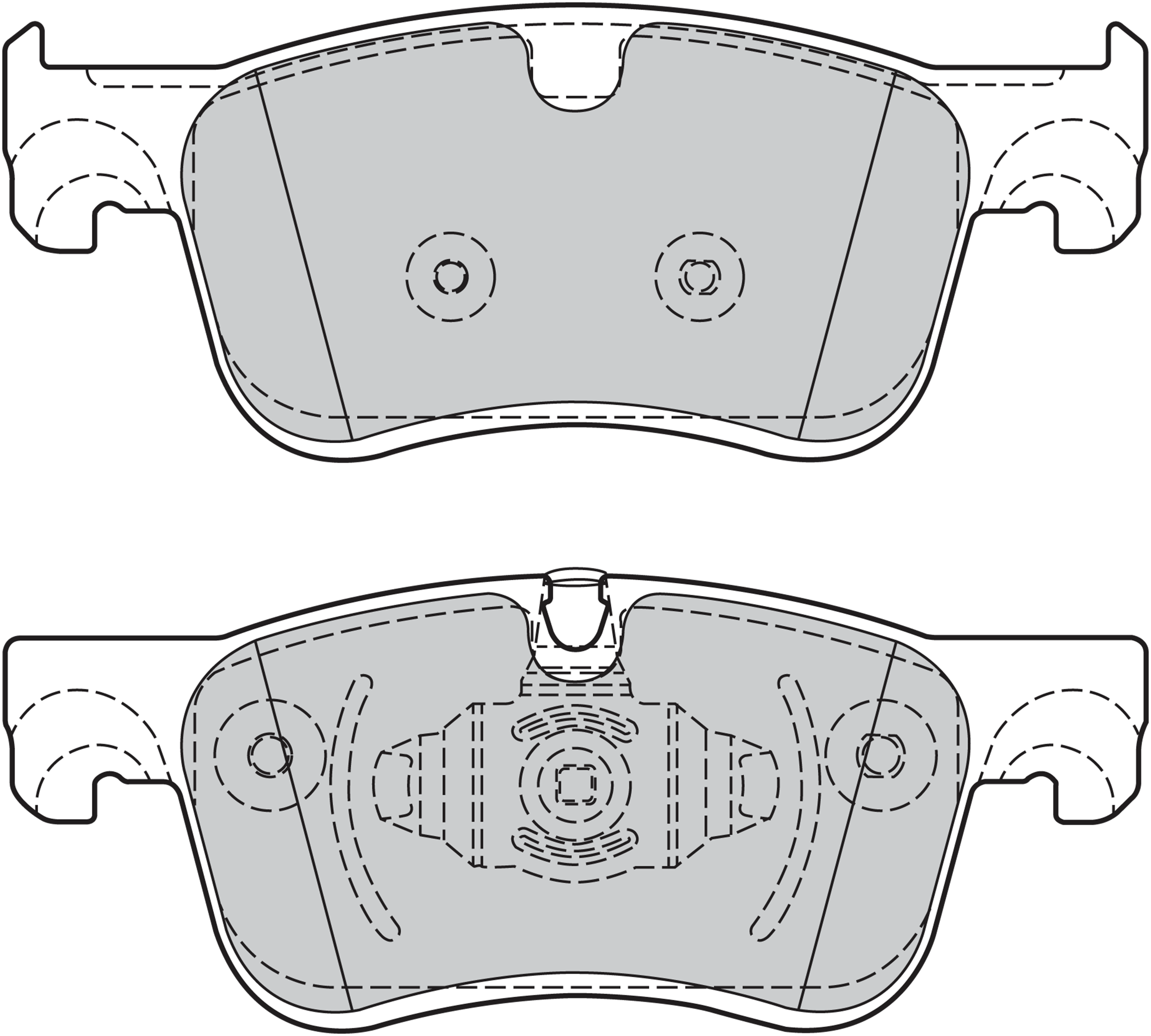 Jeu de 4 plaquettes de frein | VALEO