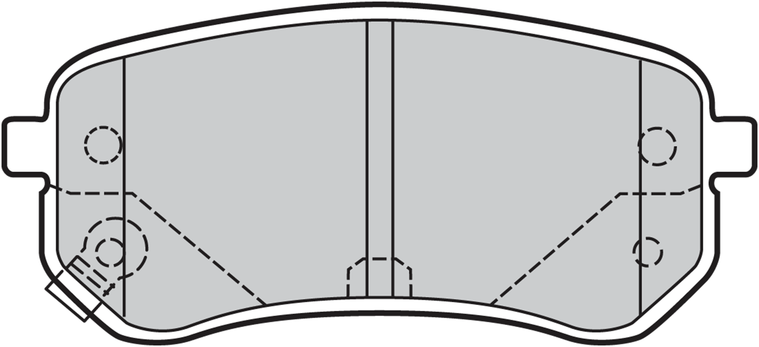 Kit de plaquettes de frein, frein à disque | VALEO