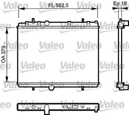 Radiateur, refroidissement du moteur | VALEO