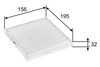 Image du produit pour Filtre, air de l'habitacle CLIMFILTER COMFORT