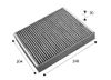 Image du produit pour Filtre, air de l'habitacle CLIMFILTER PROTECT