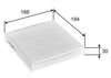 Image du produit pour Filtre, air de l'habitacle CLIMFILTER COMFORT