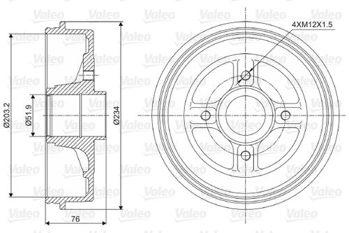 Image du produit pour Tambour de frein