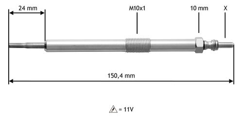 Image du produit pour Bougie de préchauffage