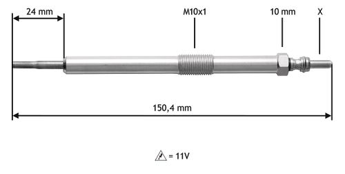 Image du produit pour Bougie de préchauffage